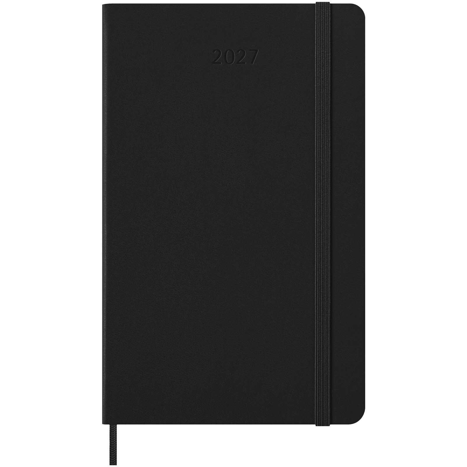 Moleskine Hardcover 12 Monate Wochenkalender L vertikal - schwarz-662