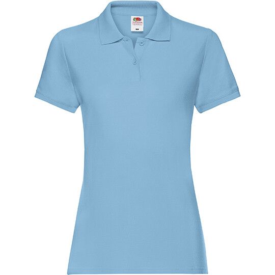 Ladies´ Premium Polo - sky blue-12