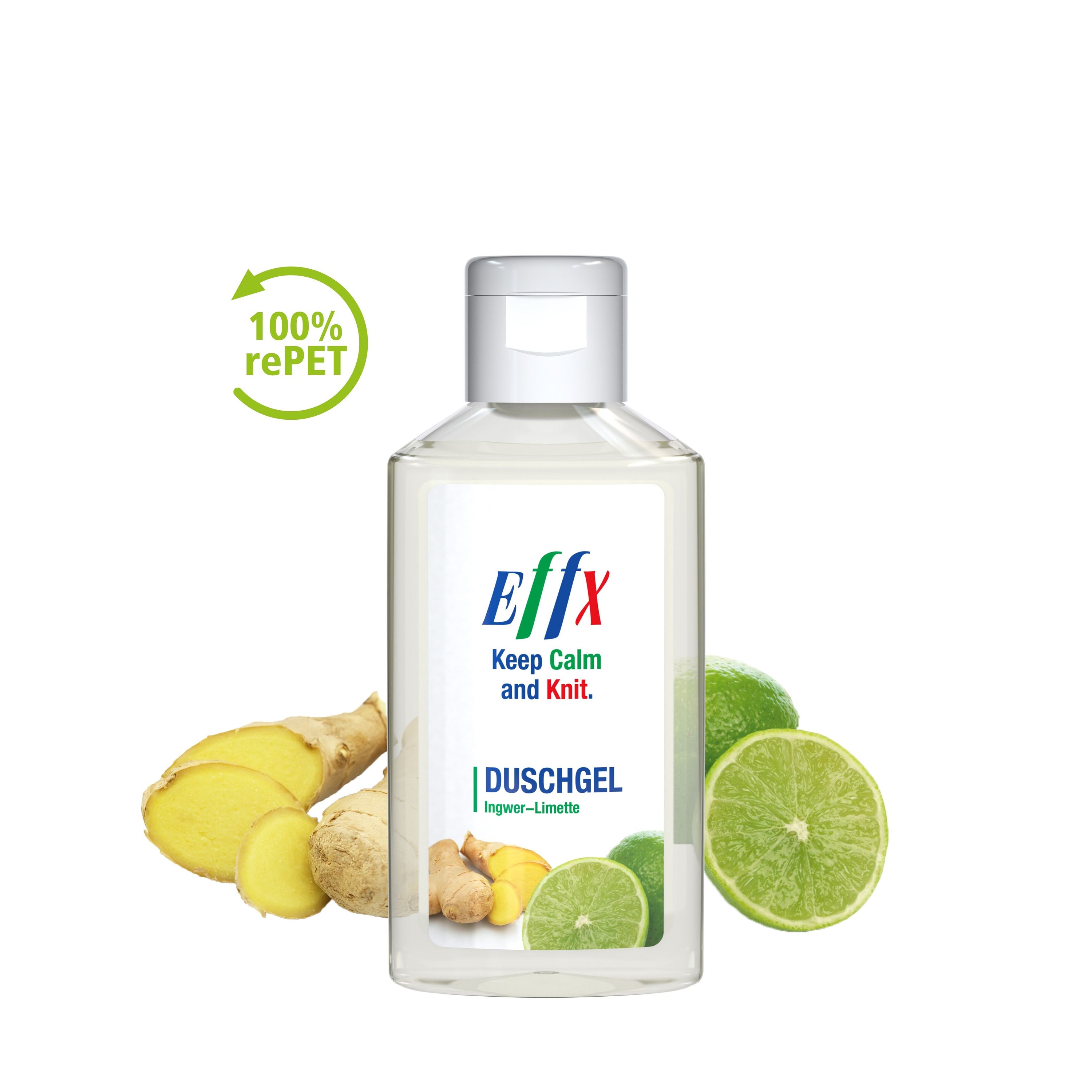50 ml Flasche Duschgel Ingwer-Limette Body Label-548