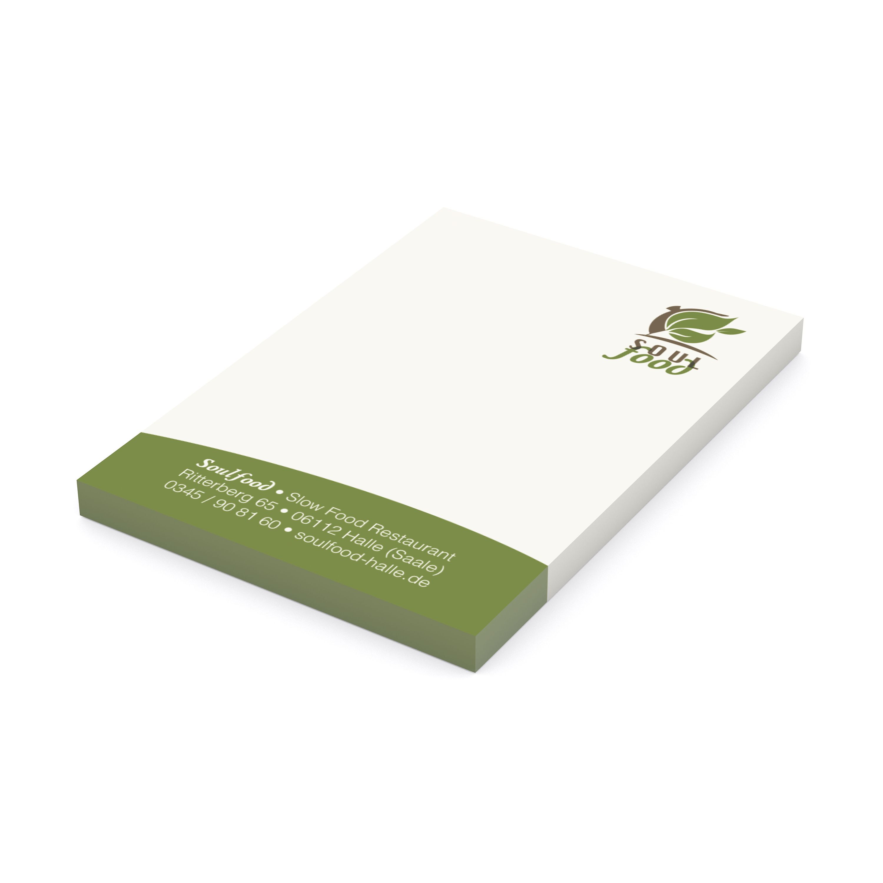 Haftnotizblock Basic RECYCLING, 50 × 72 mm-630