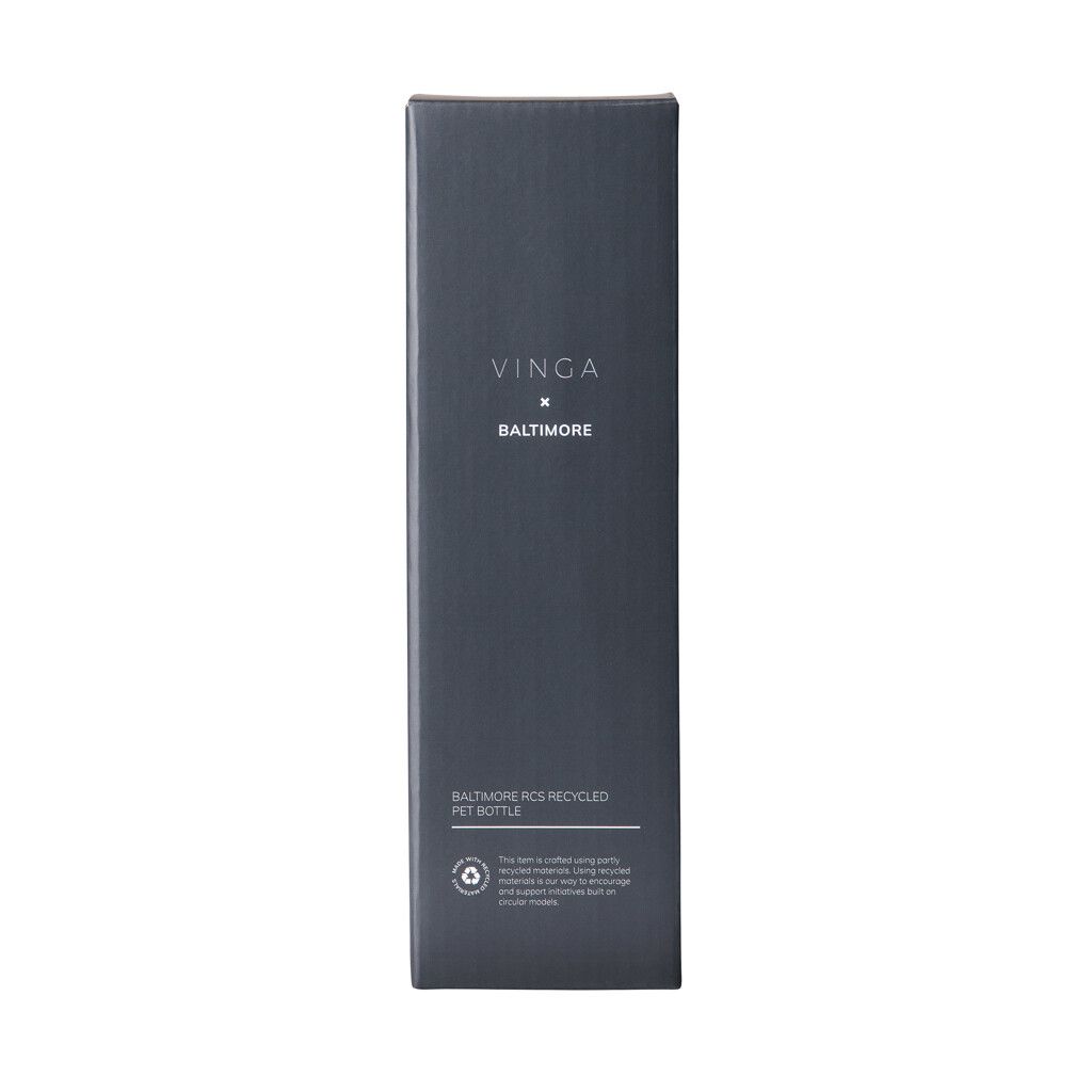 VINGA Baltimore RCS recyc. Edelstahlflasche 600ml - navy blau-735
