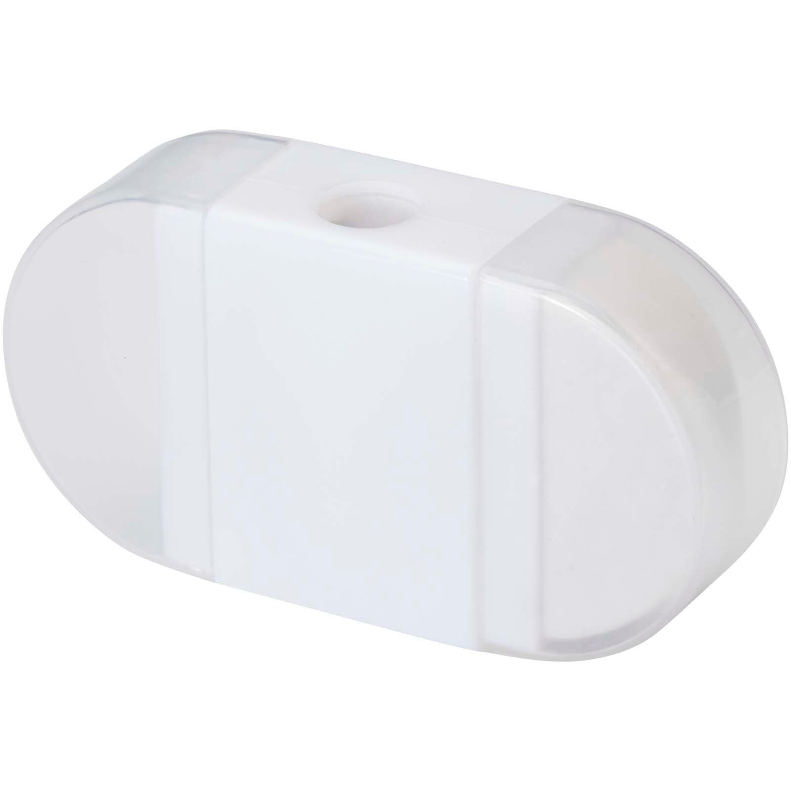Velvi Anspitzer mit Radiergummi  - weiss-530
