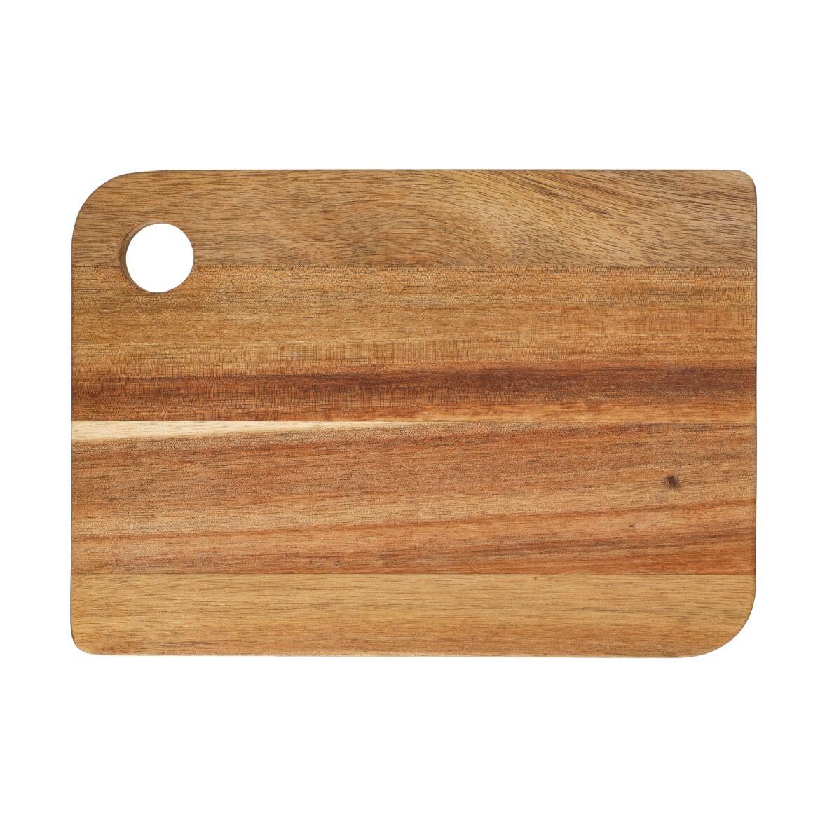Schneidbrett Acacia 24,5 x 17,5 cm - natur-899