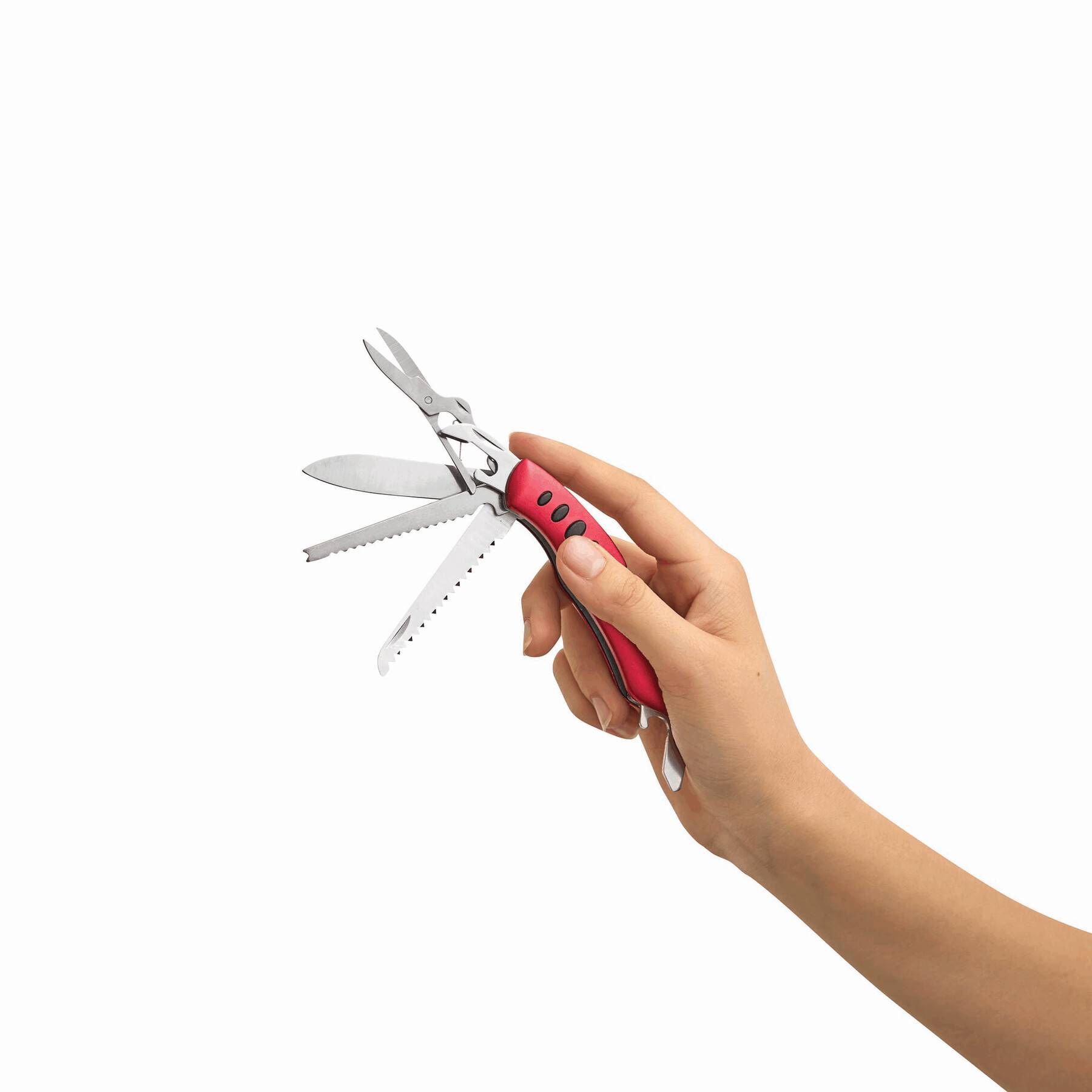 Taschenmesser BIG R. - rot - silber-71