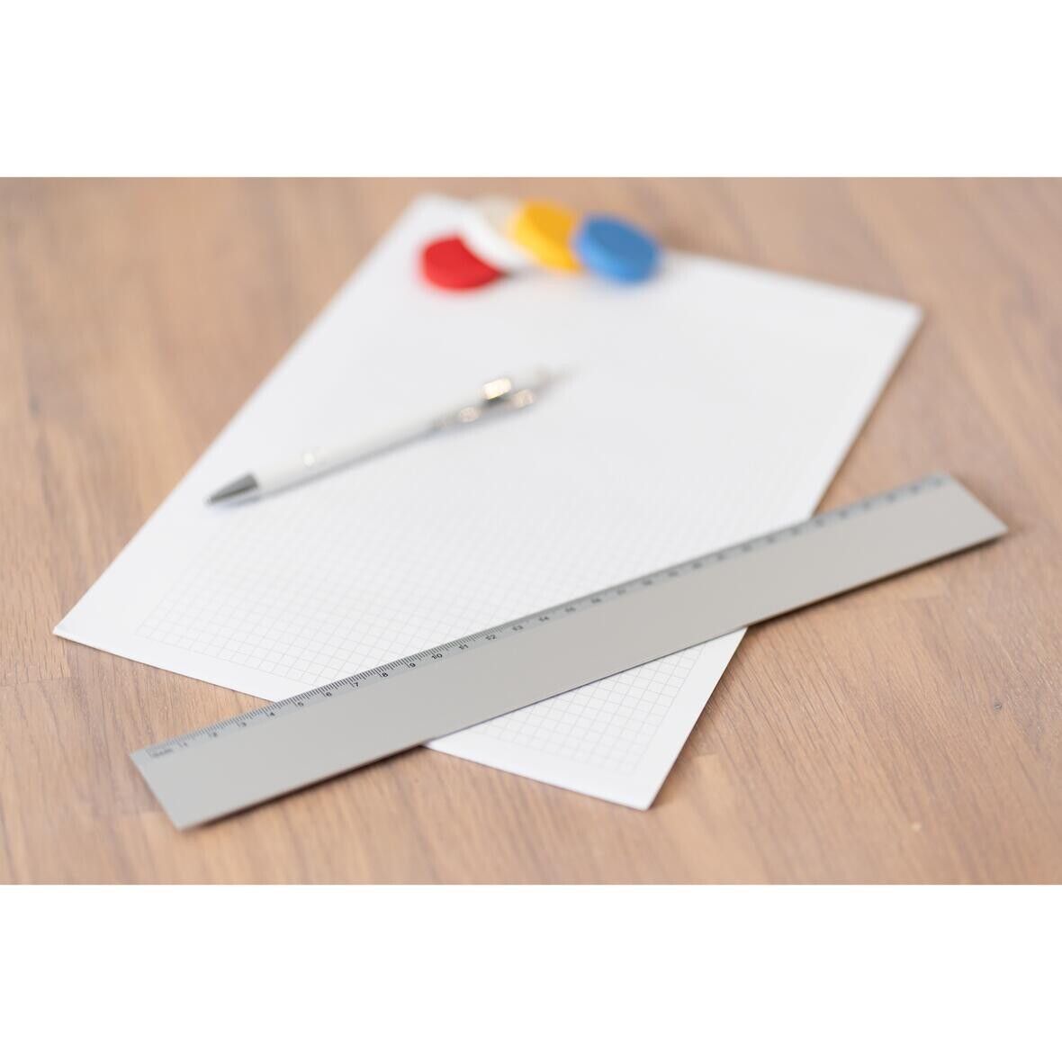 Lineal Metall - silber-481