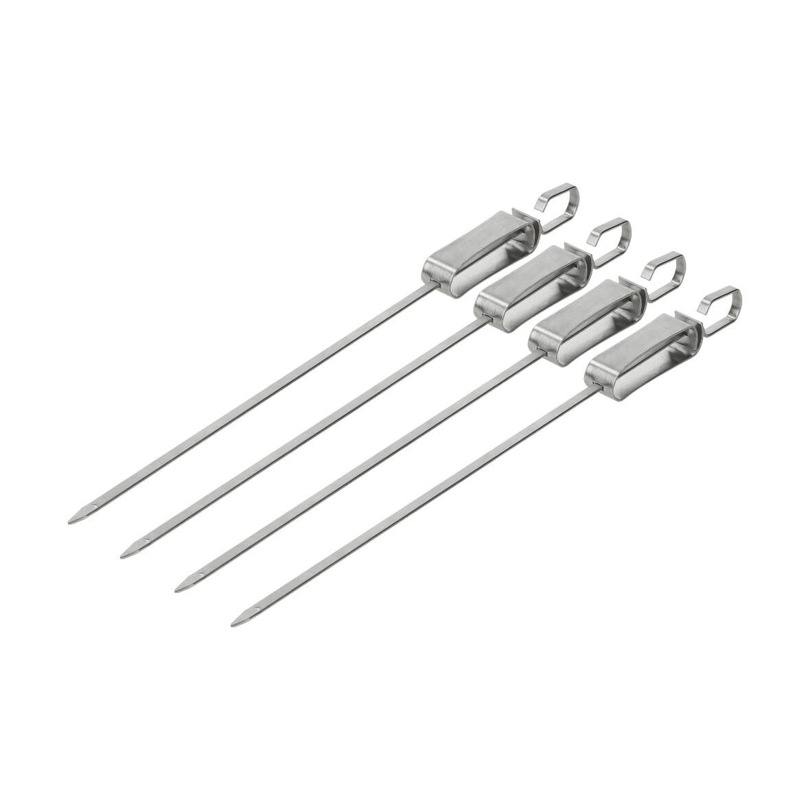 Grillspieß Picante, 4er Set - silber-510