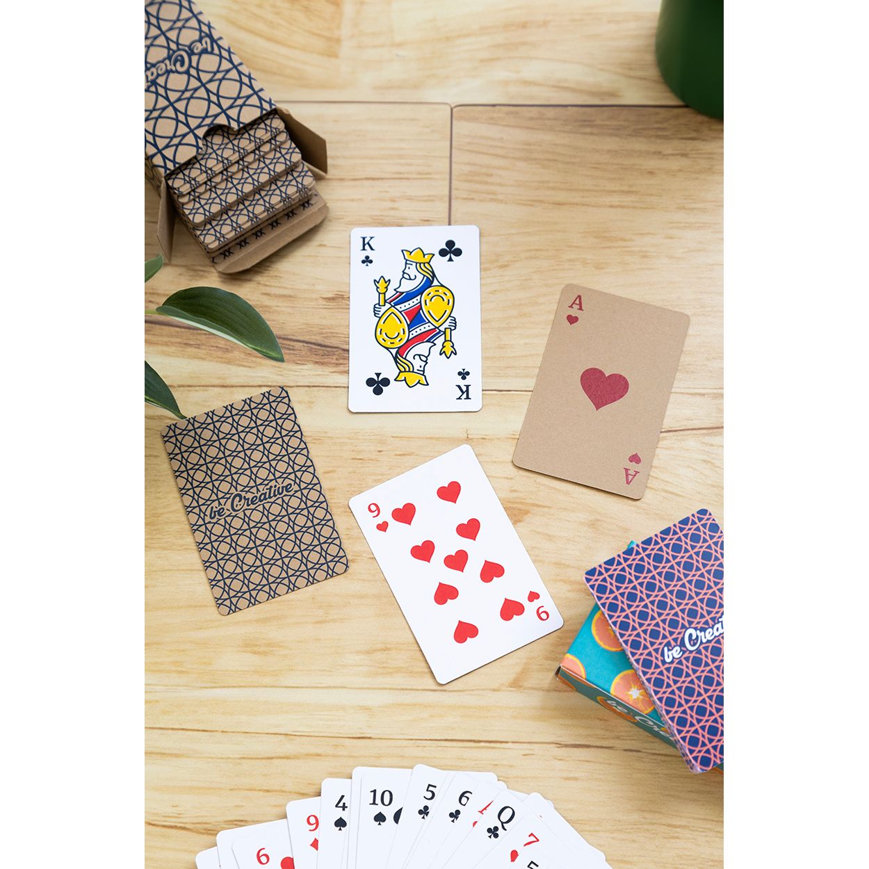 CreaCard Eco Individuelle Spielkarten - natur-558