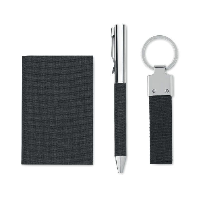 Geschenkset 3-teilig SCRIBI 3 - schwarz-777