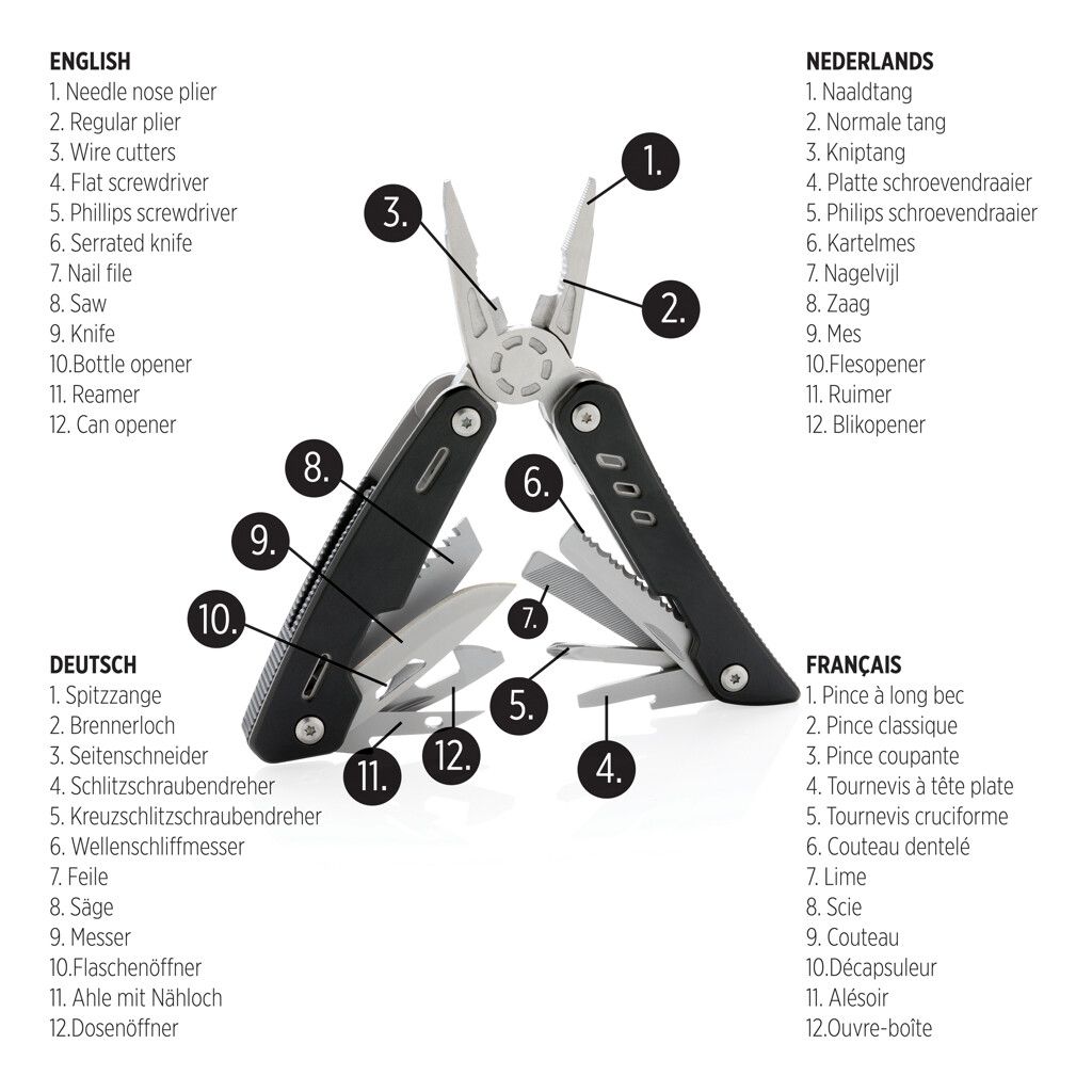 Solid Multitool - schwarz-550