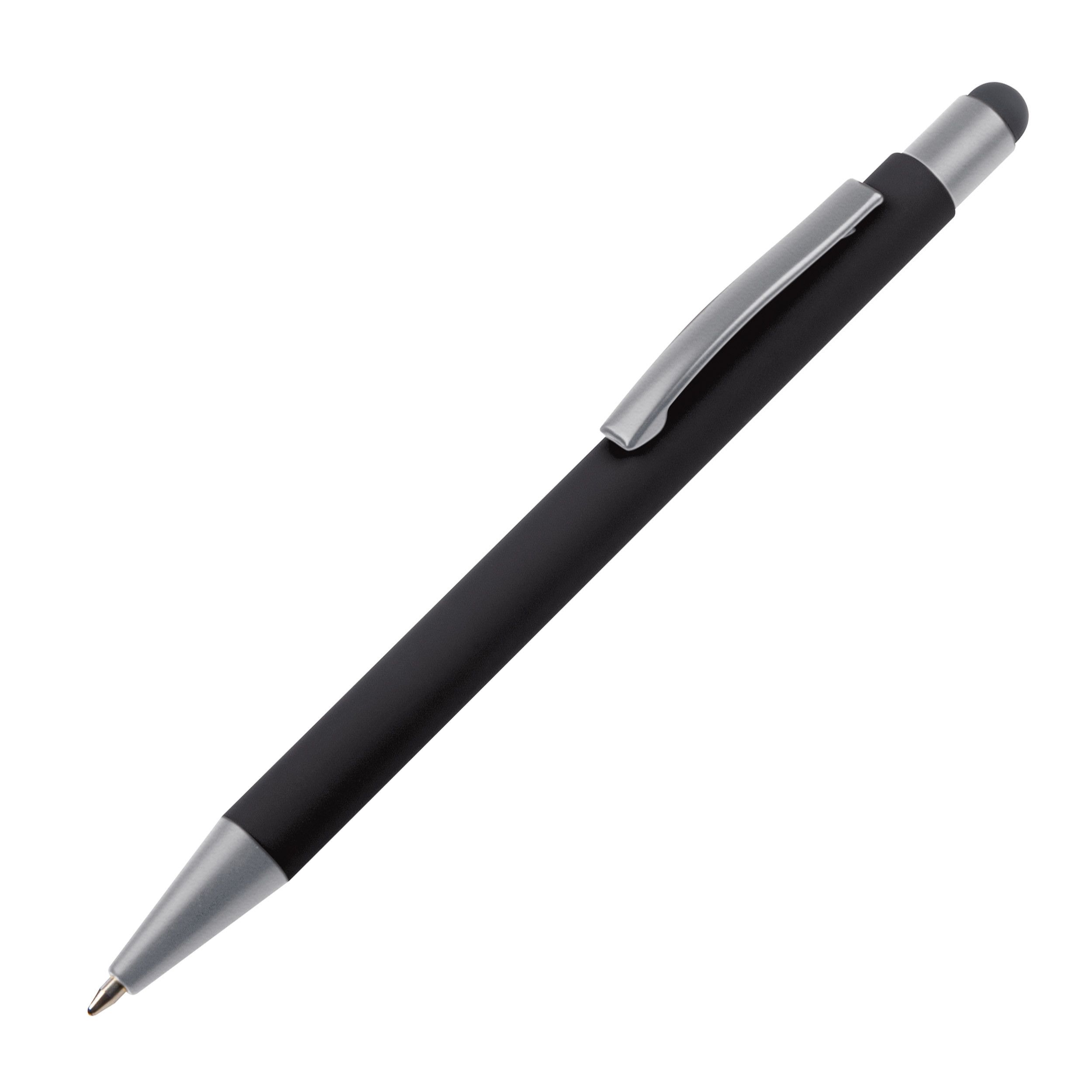 Metall Kugelschreiber mit Touch-Pen Salt Lake City - schwarz-757