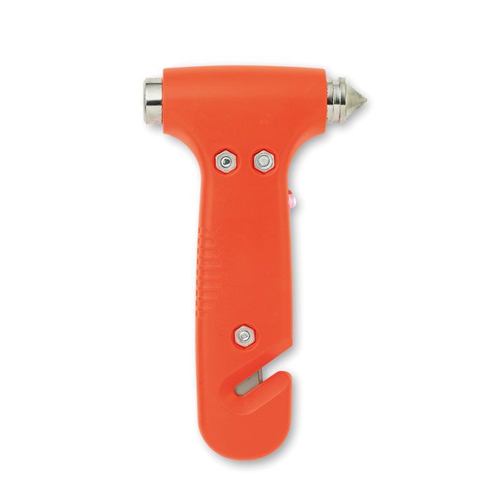 3 in 1 Notfall-Hammer RESQ - orange-106