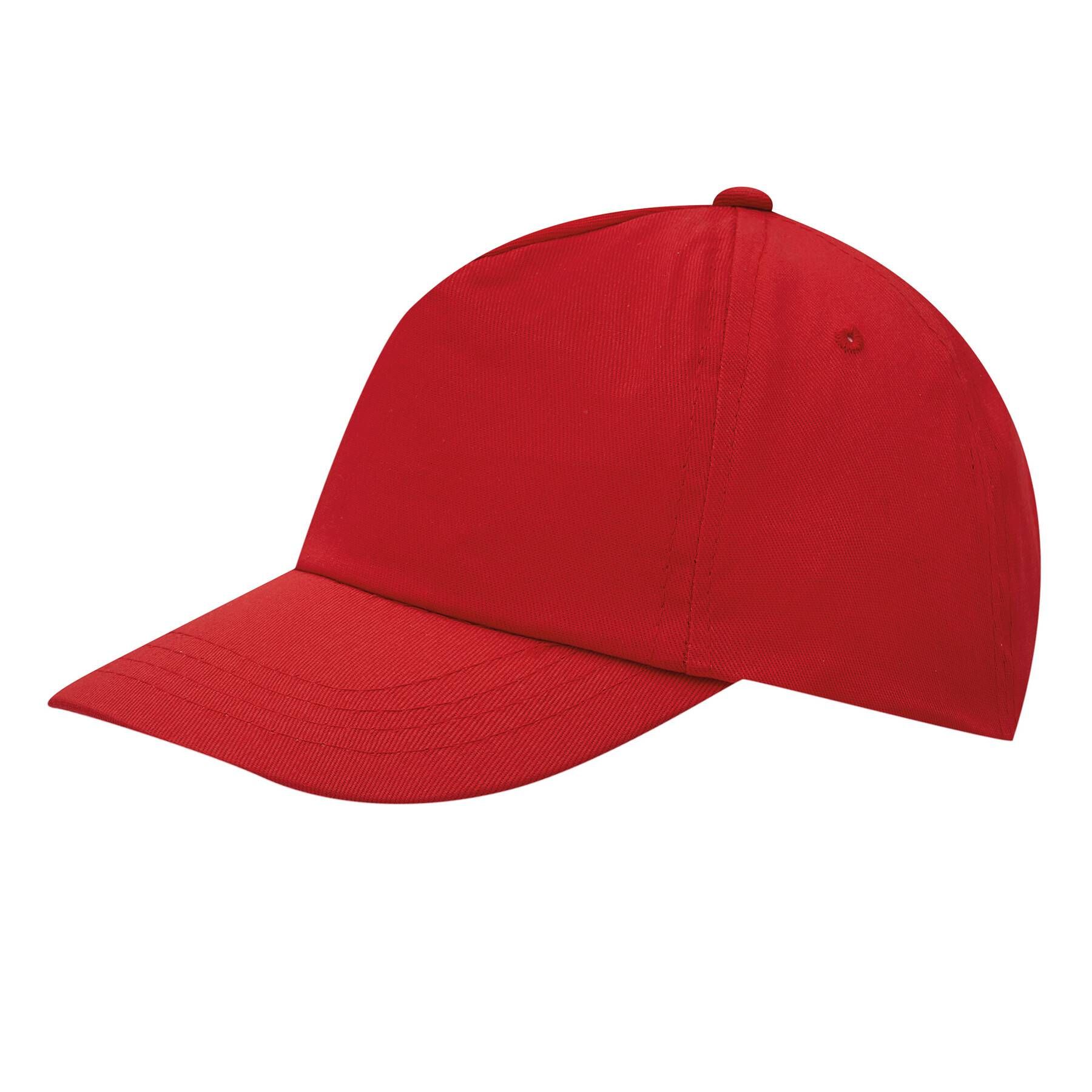 5-Panel-Cap für Kinder KIDDY WEAR - rot-589