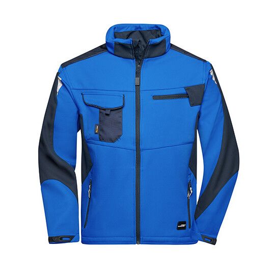 Workwear Softshell Jacket -STRONG- - royal - navy-197