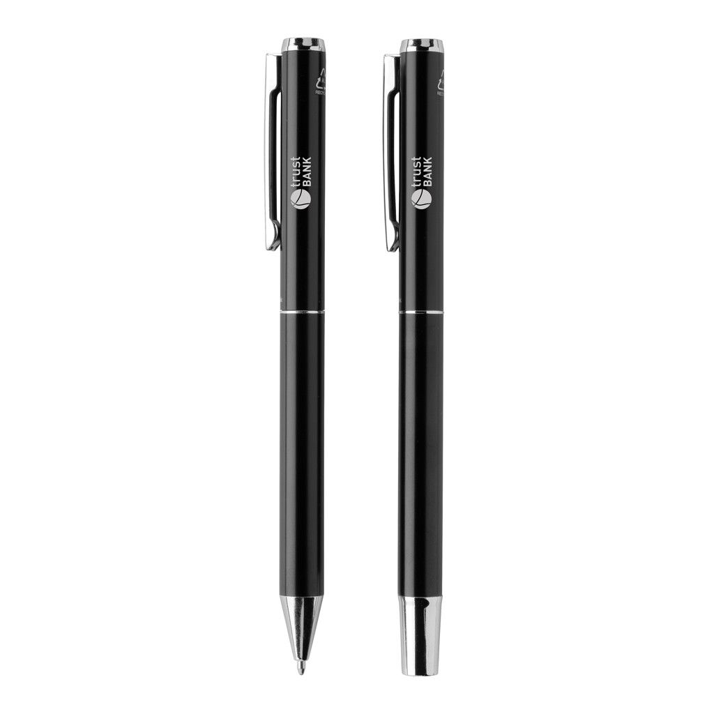 Swiss Peak Cedar Stifte-Set aus RCS recyceltem Aluminium - schwarz-762