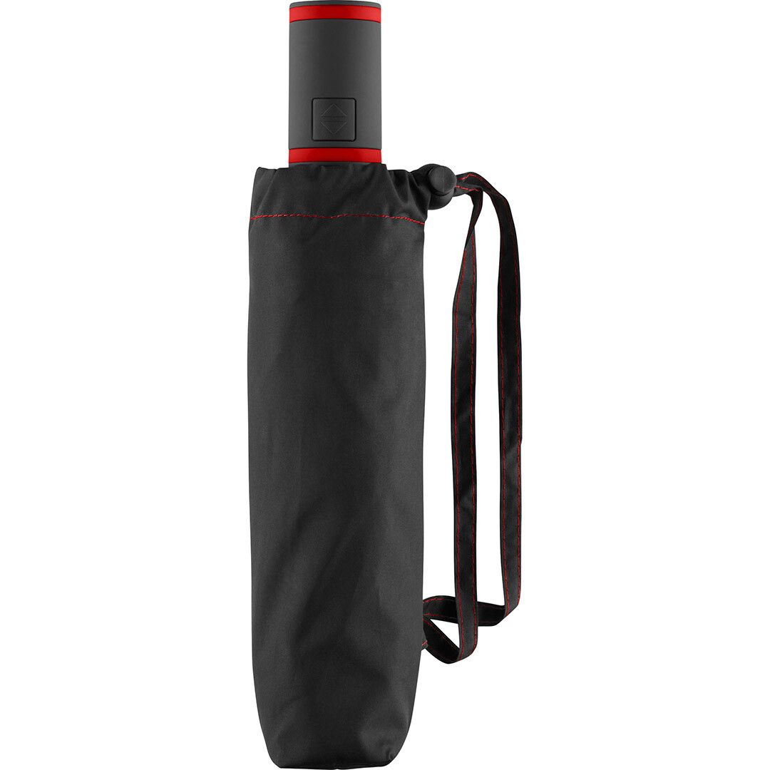 Taschenschirm FARE® AOC Mini Style Ø97 cm - schwarz - rot-453