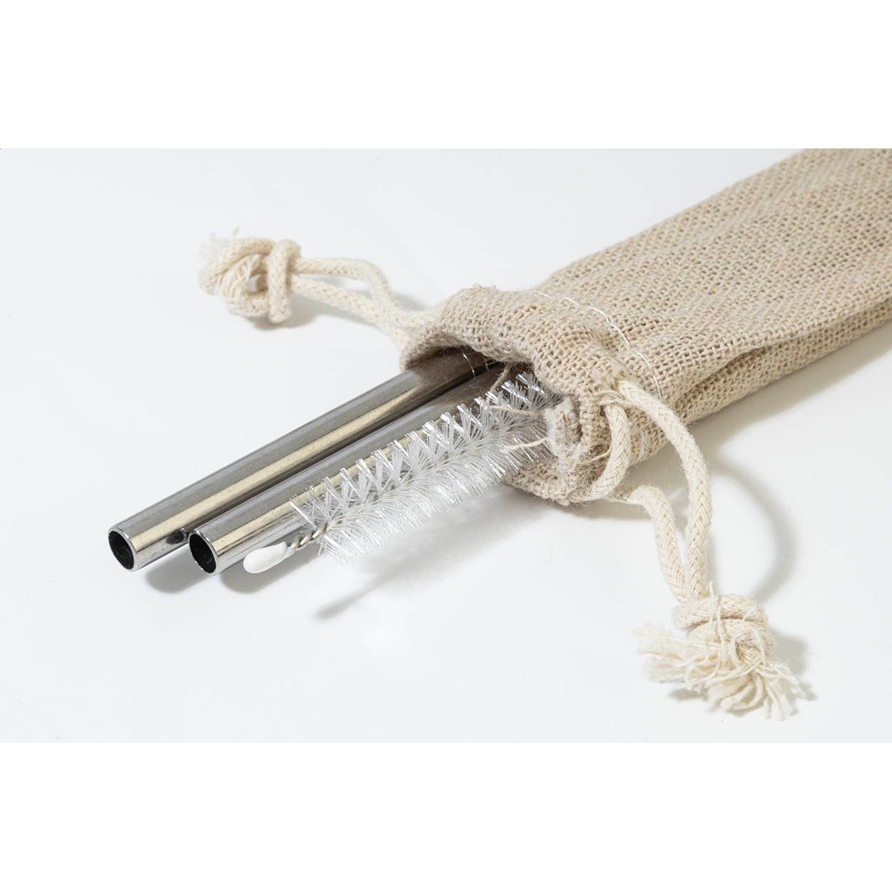 SteelSip Trinkhalm-Set - silber-112