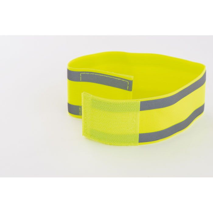 Lycra Sport-Armband VISIBLE ME - neon gelb-801