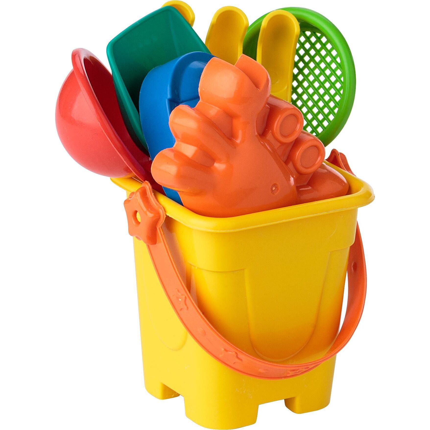 Recycelter PP-Strandeimer Mateo - custom - multicolor-342