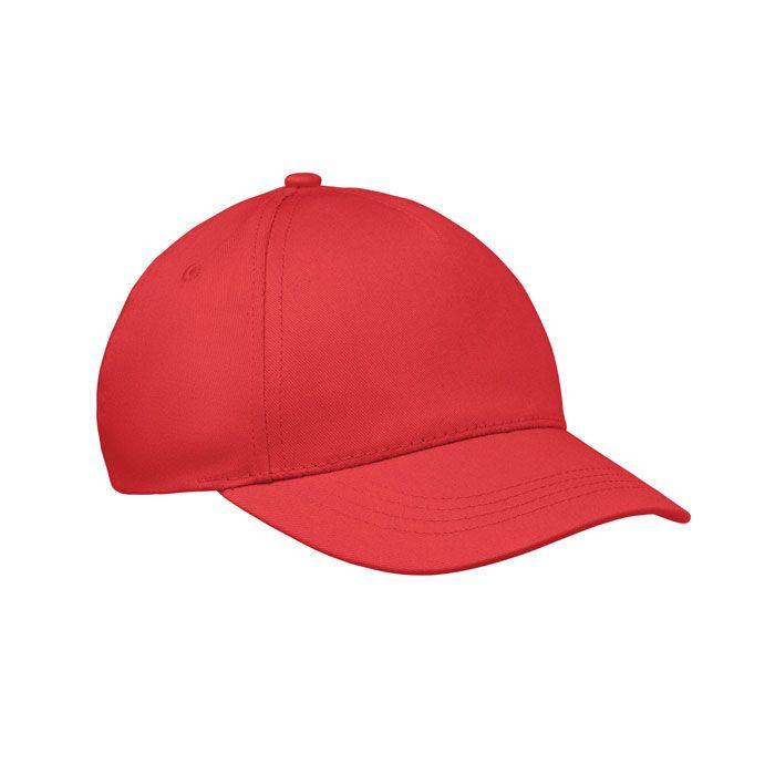 5-Panel-Baseball-Cap Kinder BUZZ KIDS - rot-170