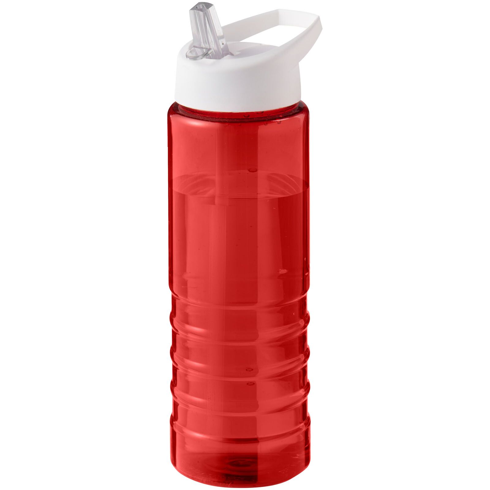 H2O Active Eco Treble 750 ml Sportflasche mit Stülpdeckel  - rot -  weiss-42