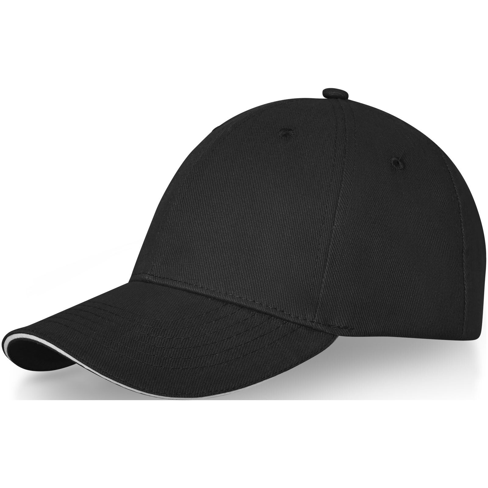 Darton Sandwich Cap mit 6 Segmenten - schwarz - 0-812