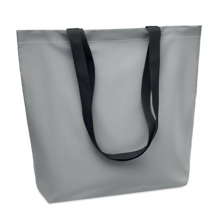 Reflektierende Einkaufstasche VISI TOTE - mattsilber-632