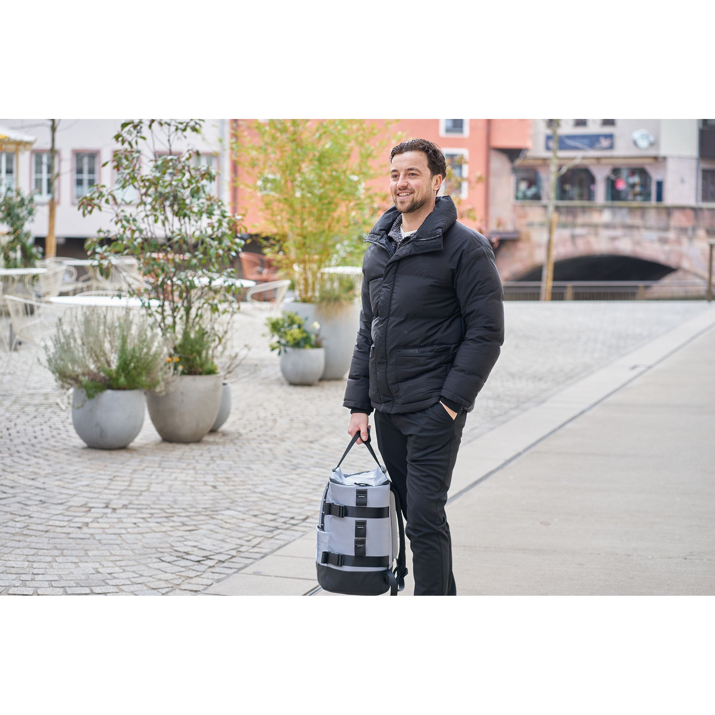 MoLu Kühltasche Saint Helens - silbergrau-834