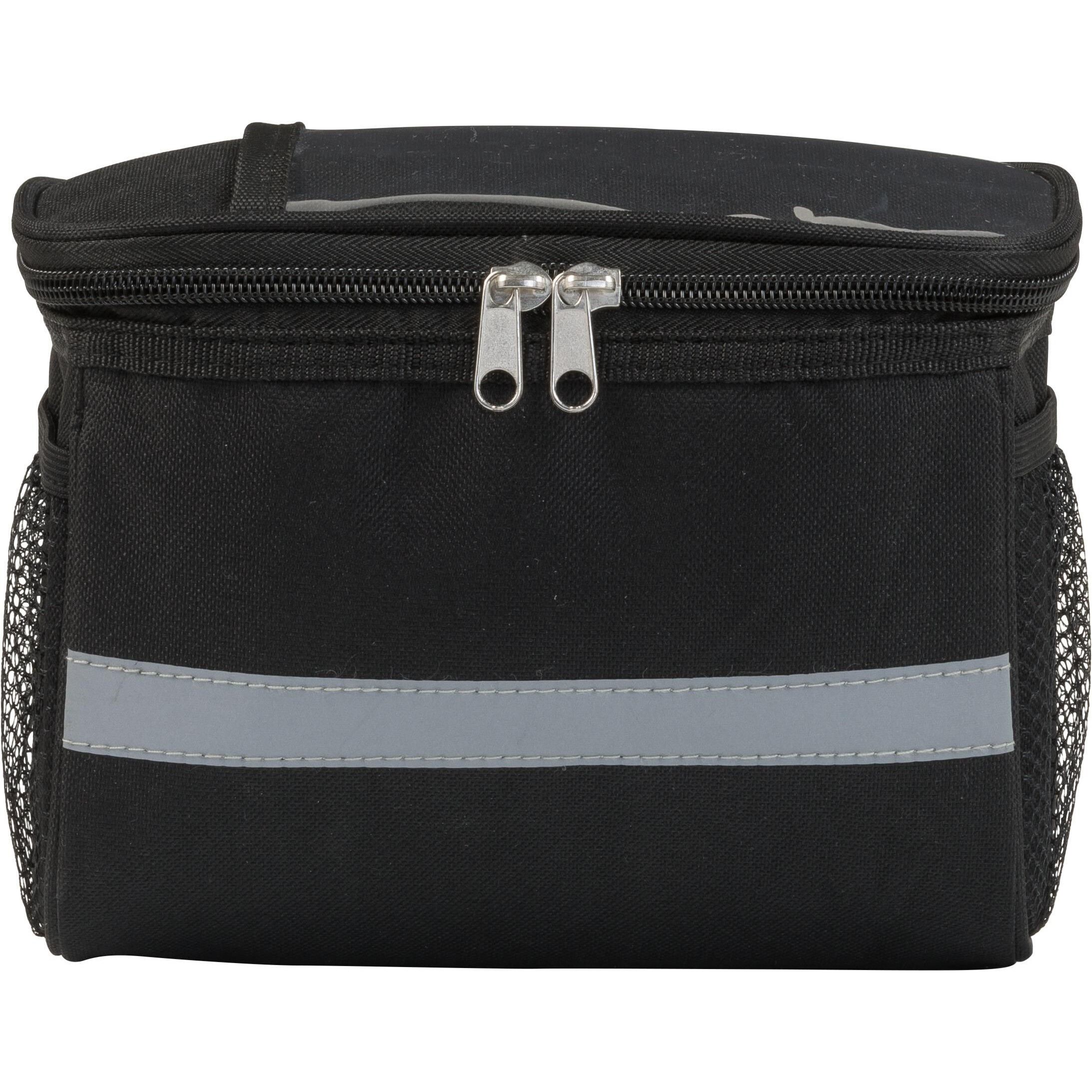 Fahrradlenker-Kühltasche aus Polyester Prisha - schwarz-209