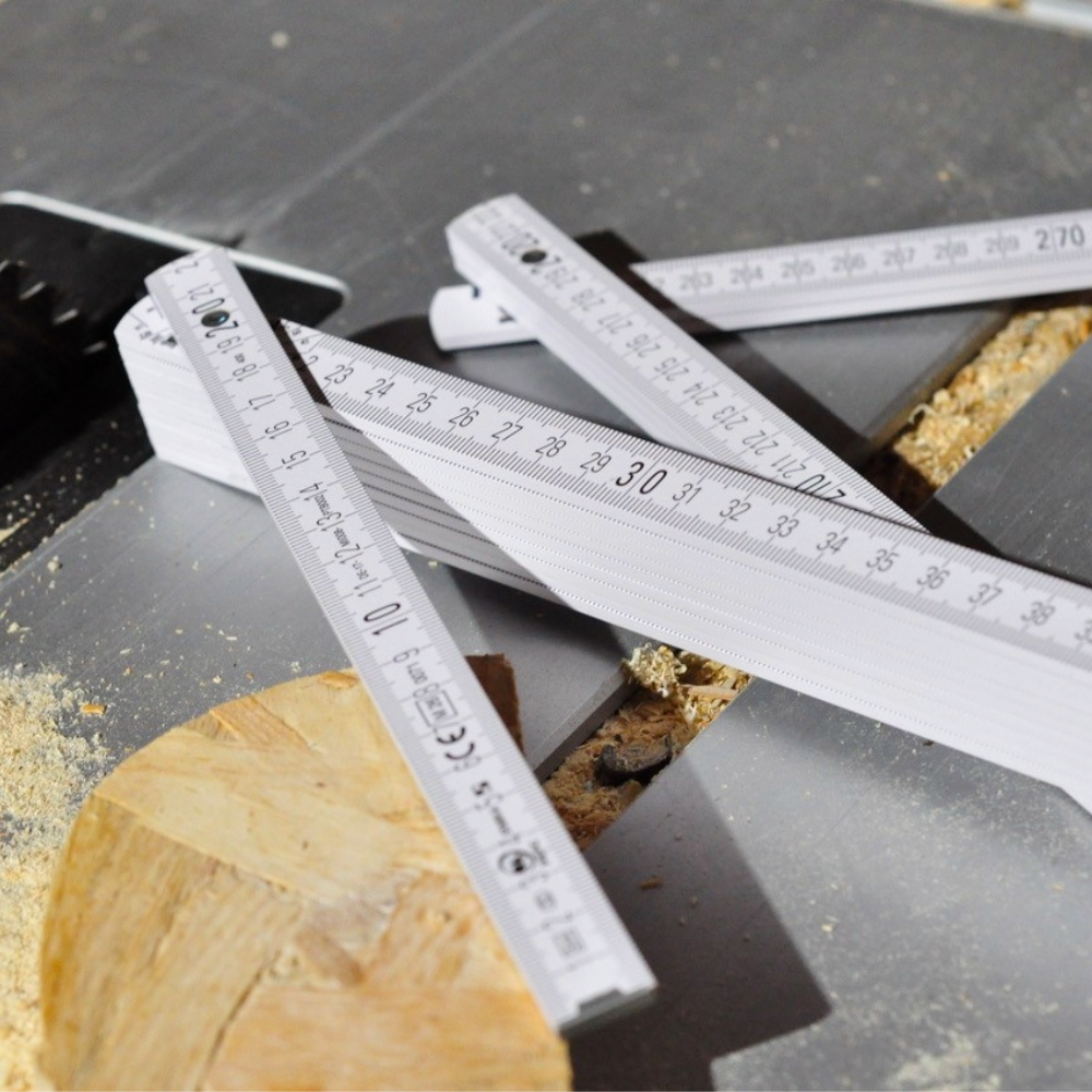 STABILA Holz-Gliedermaßstab 1407/11 - 3 Meter - weiß-490