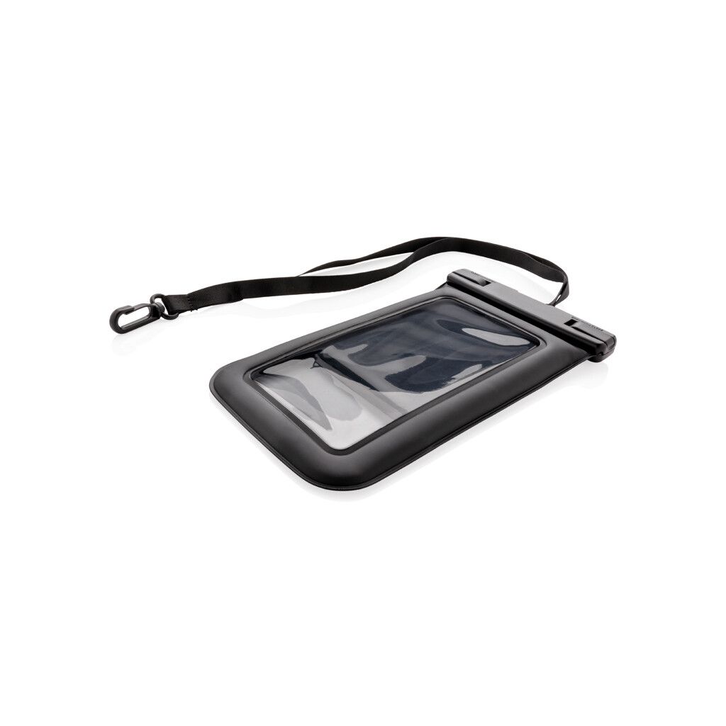 IPX8 wasserdichte, schwimmende Telefontasche - schwarz-549