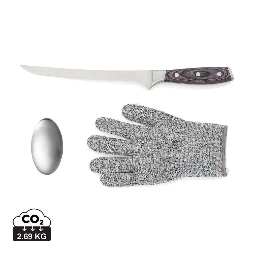VINGA Kaiser Filetierset - stahl-550