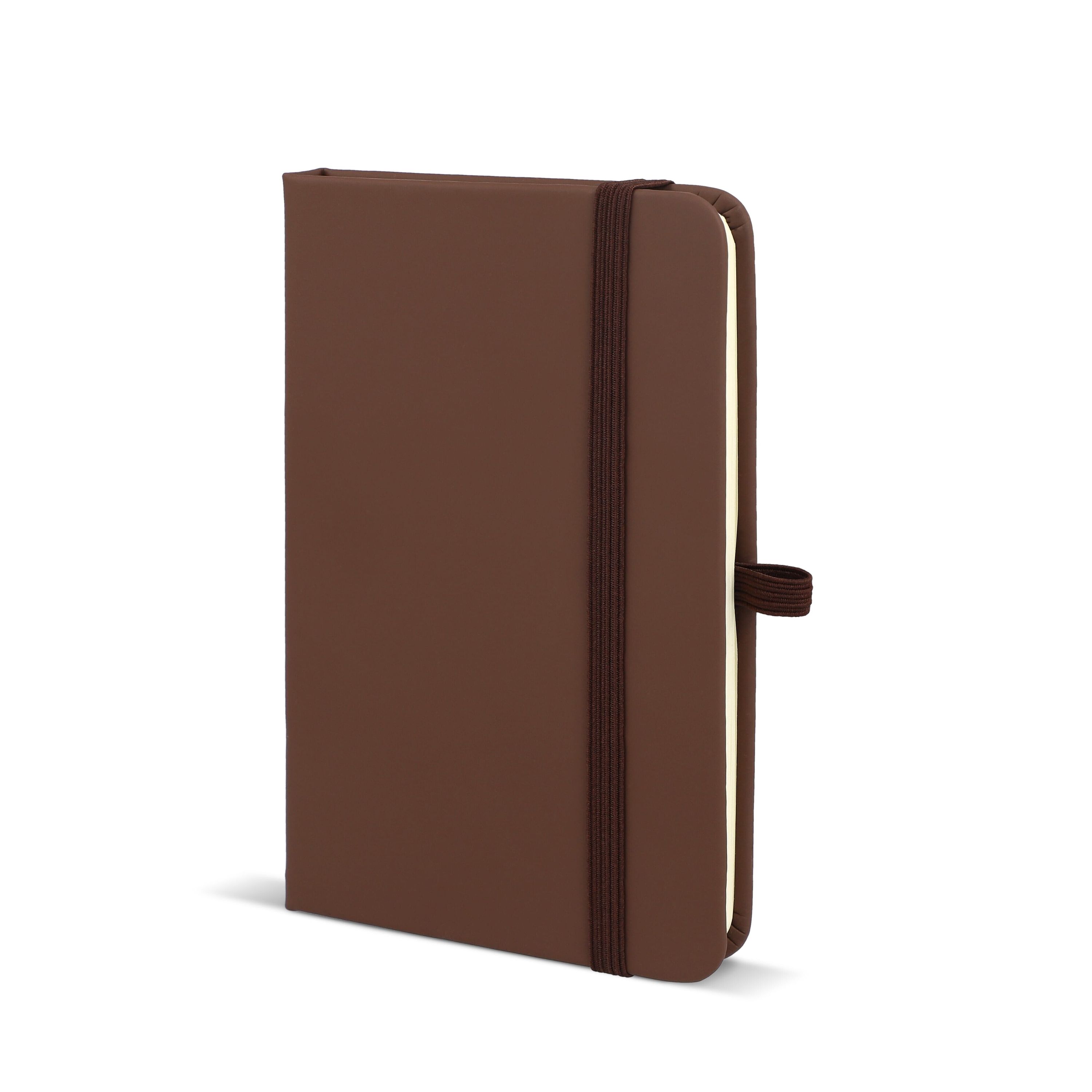 PU-Notizbuch Sora A6 - dunkelbraun-896