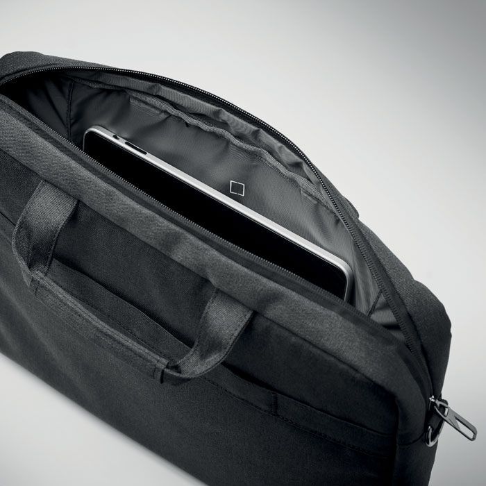 Laptop-Rucksack 600D RPET ROCKY - schwarz-478
