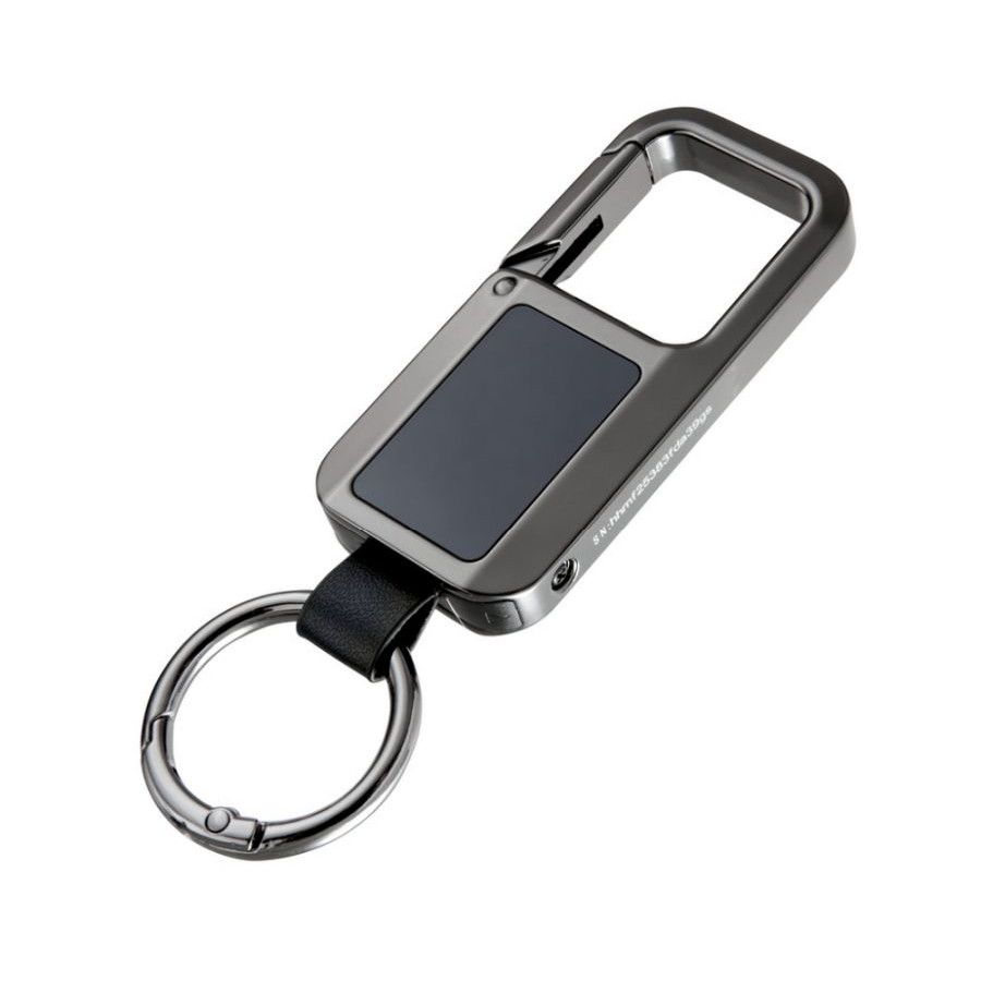 TROIKA Karabiner TRACK & FIND CARABINER - gunmetal-162