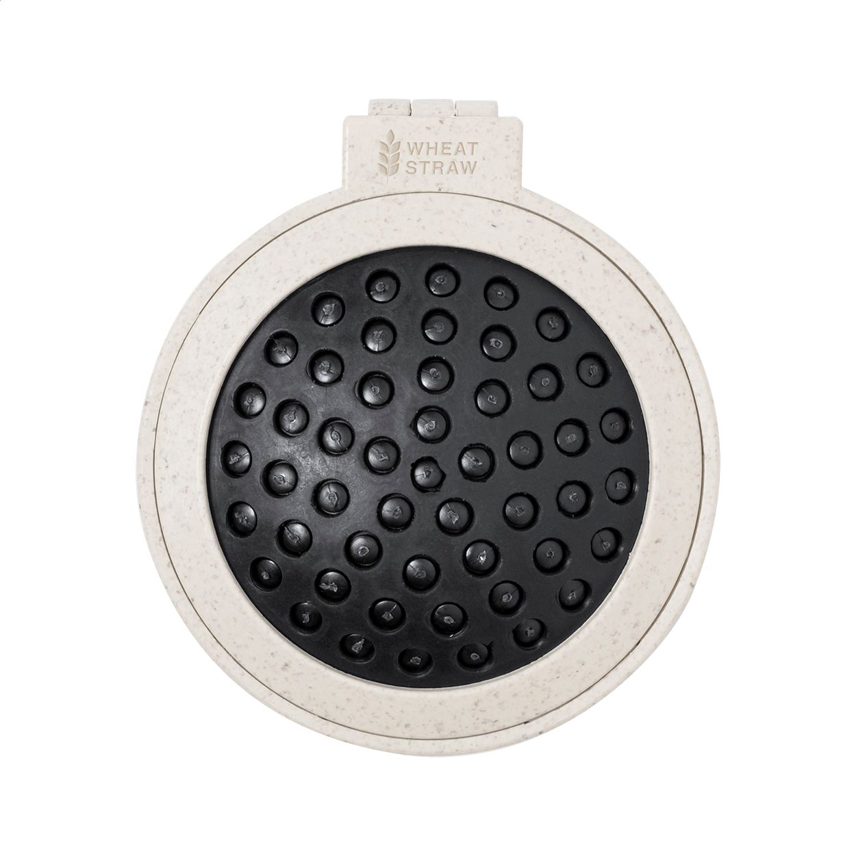 Webrush Spiegel mit Haarbürste - natur-458