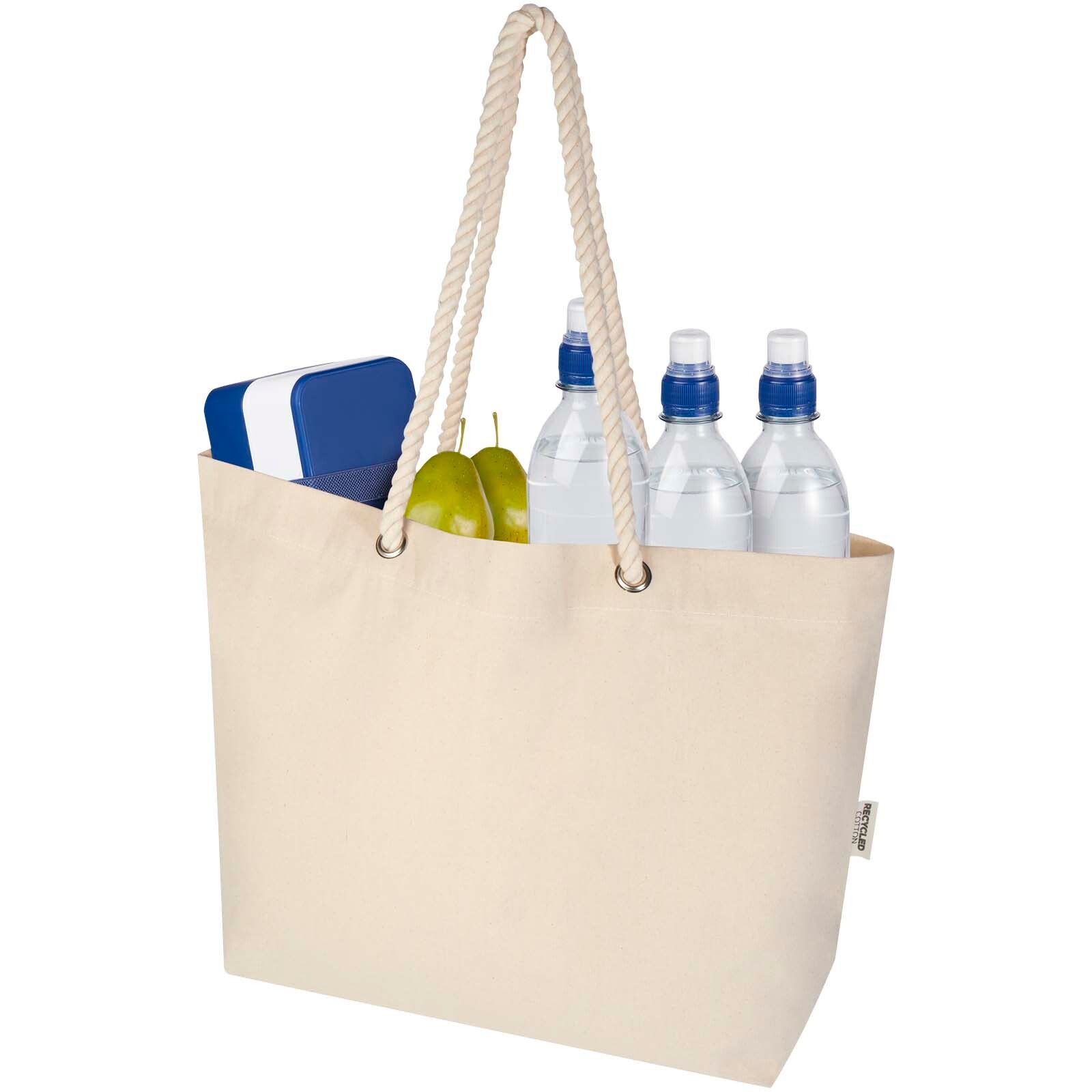 Florida 270 g/m² Strandtragetasche aus recyceltem GRS-Material - natur -  natur-533