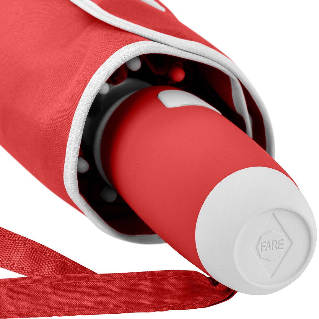 AOC-Taschenschirm FARE® Whiteline Ø98 cm - rot-797