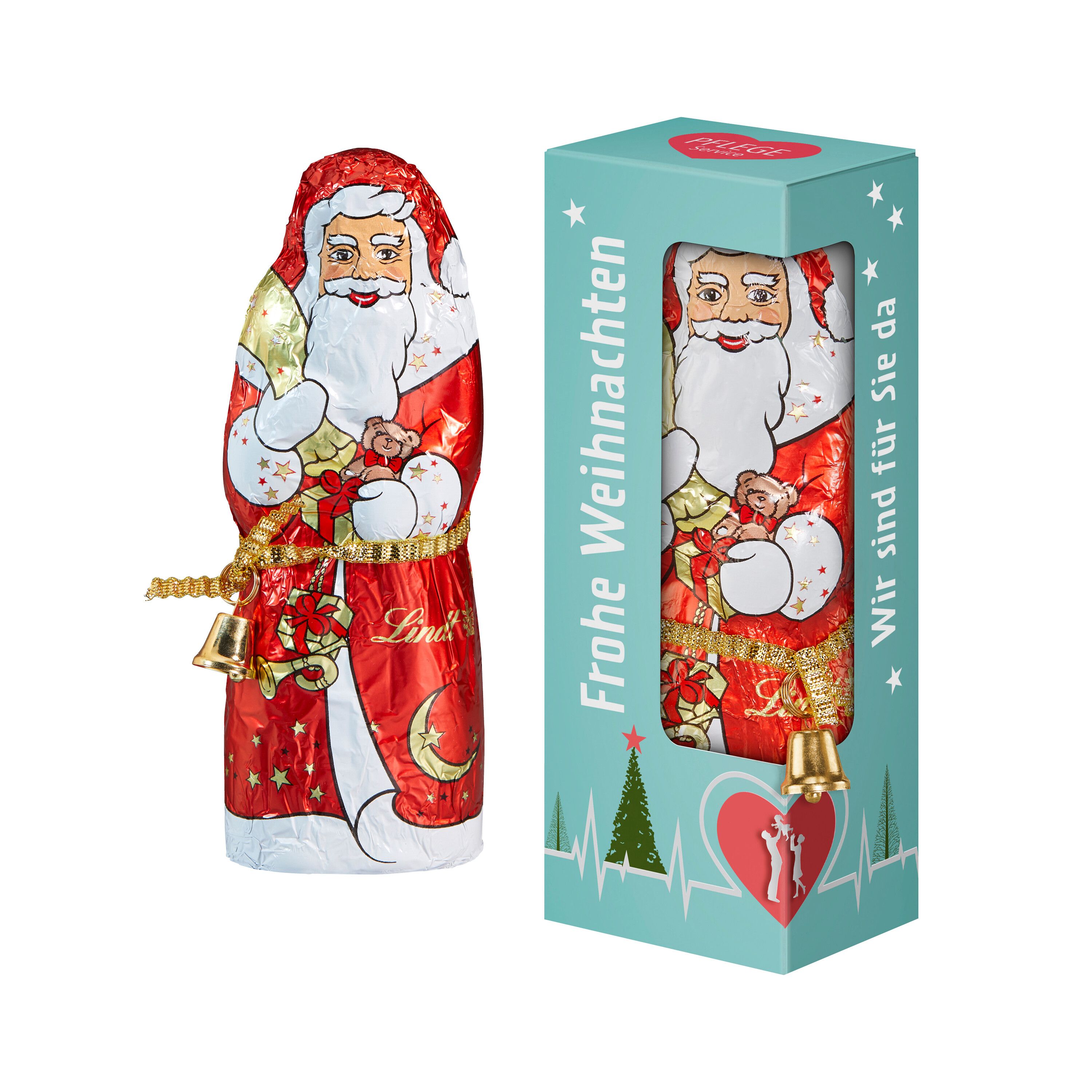 Lindt & Sprüngli Weihnachtsmann in Werbebox-624