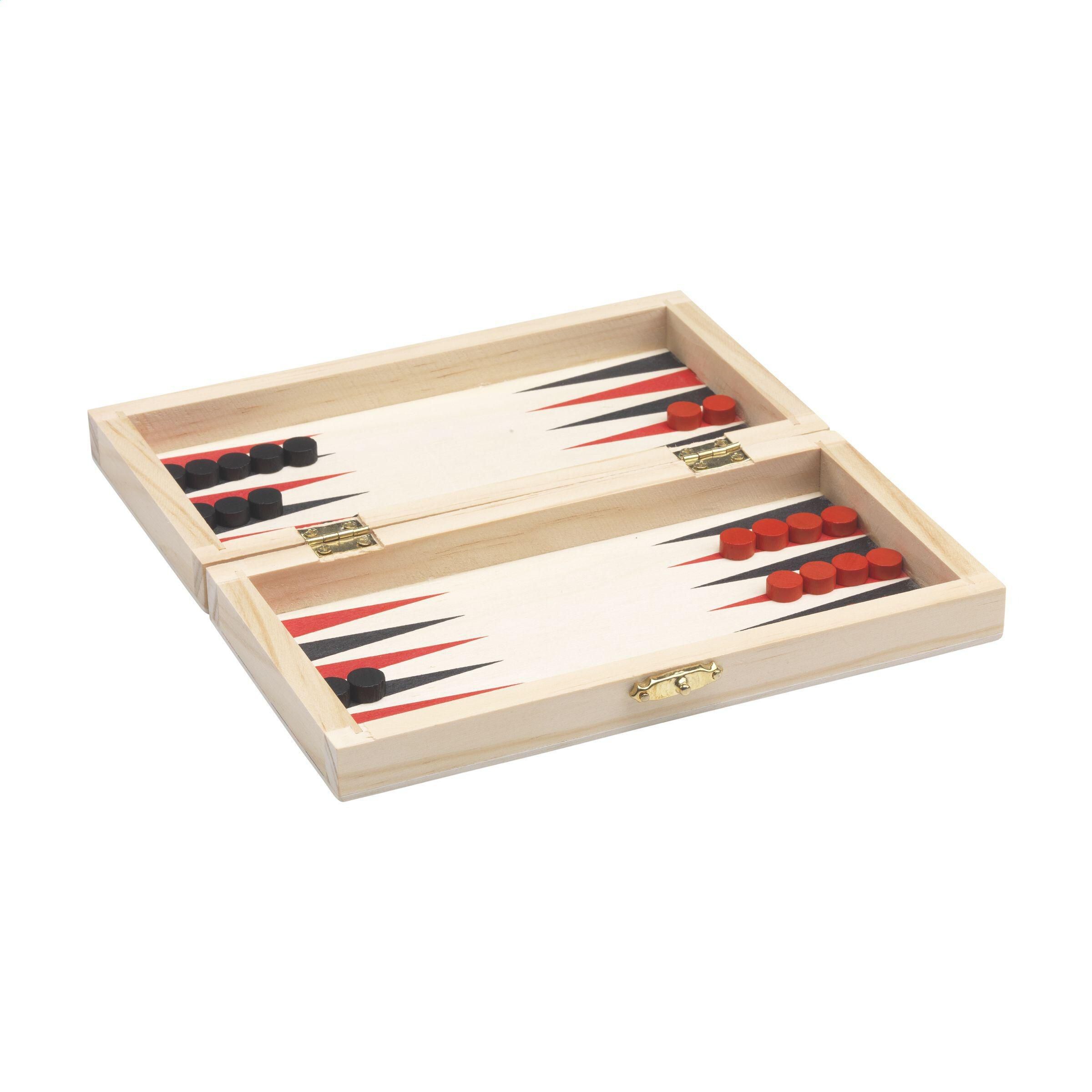 CheckMate Game Box 3-in-1 Spiel - holz-940