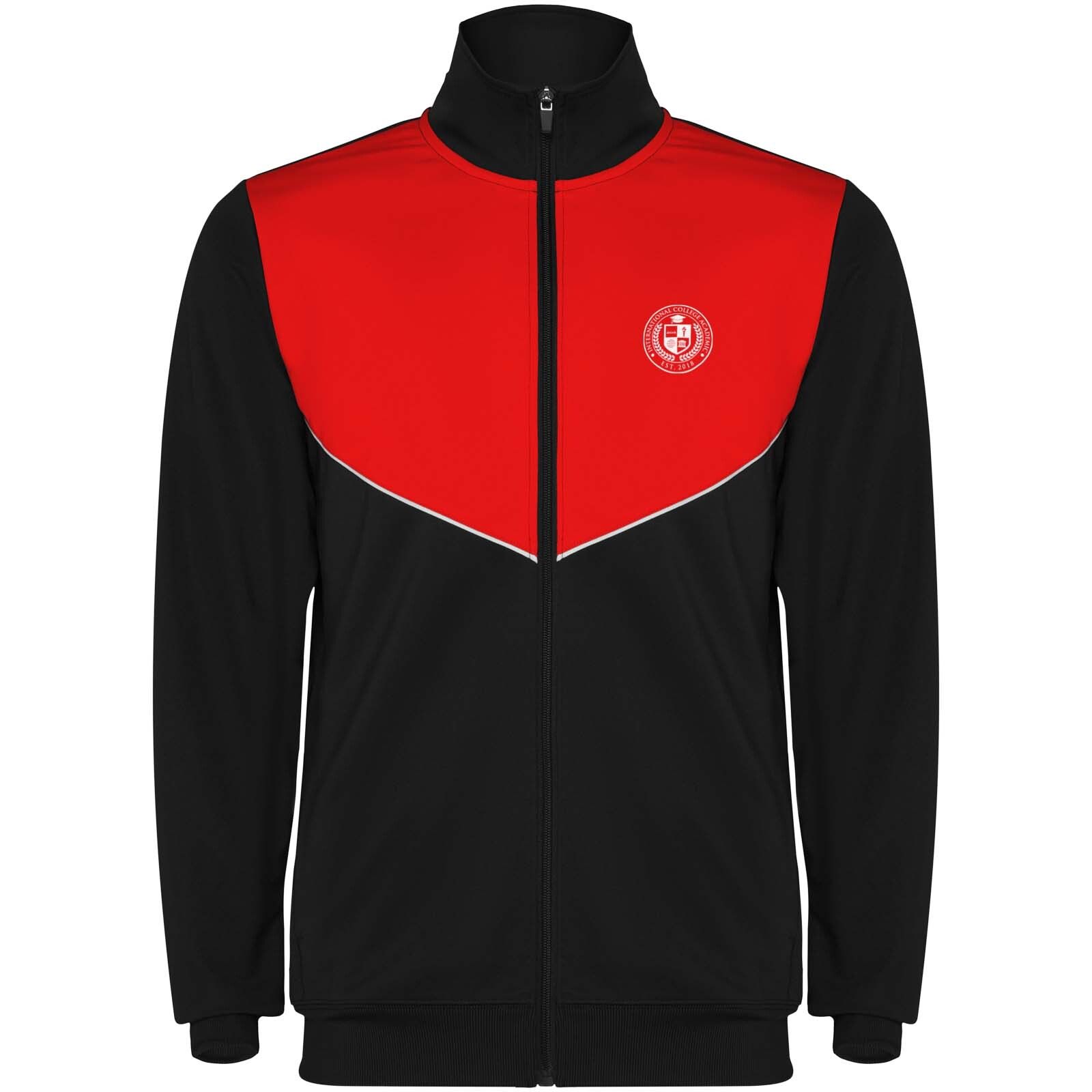 Evans Trainingsanzug für Kinder - schwarz -  rot-272