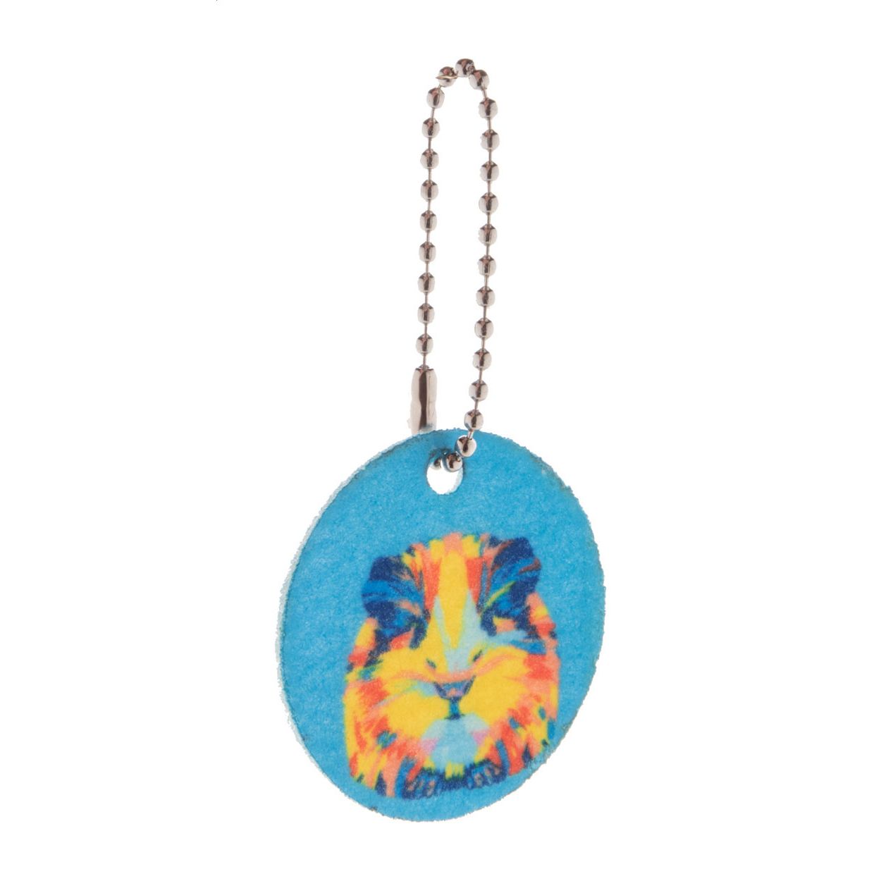 Individueller Schlüsselanhänger, Kreis Felty - weiß-660
