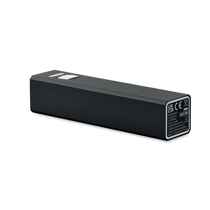 2600 mAh Powerbank POWERALUC - schwarz-365