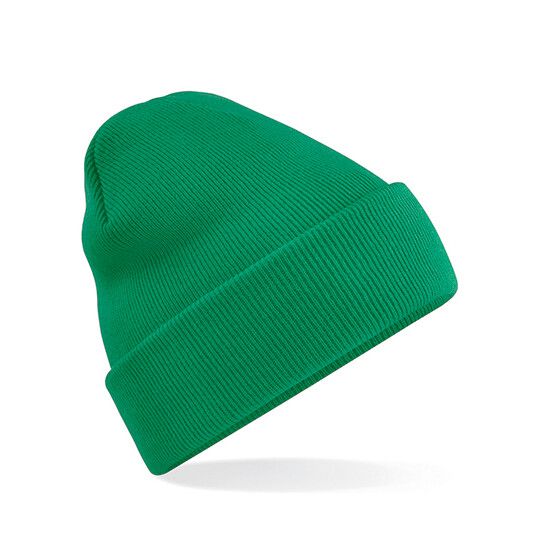 Original Cuffed Beanie - kelly green-876