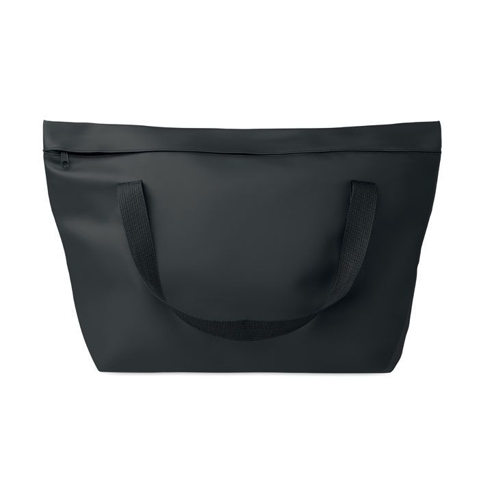 Fahrrad-Einkaufstasche PU 10L RIDE TOTE BAG - schwarz-662