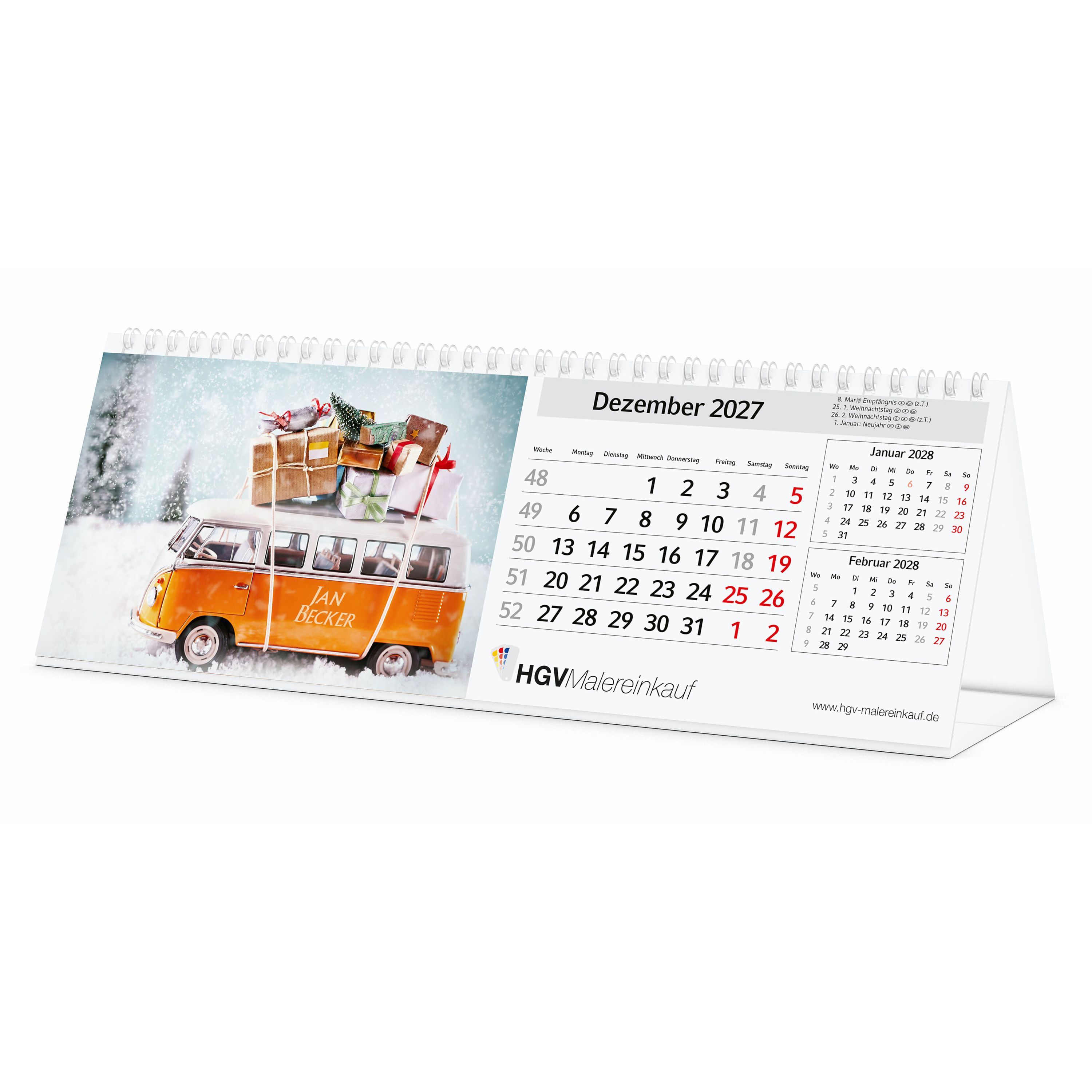 Personalisierter Bildkalender MagicPix Table Quer-461