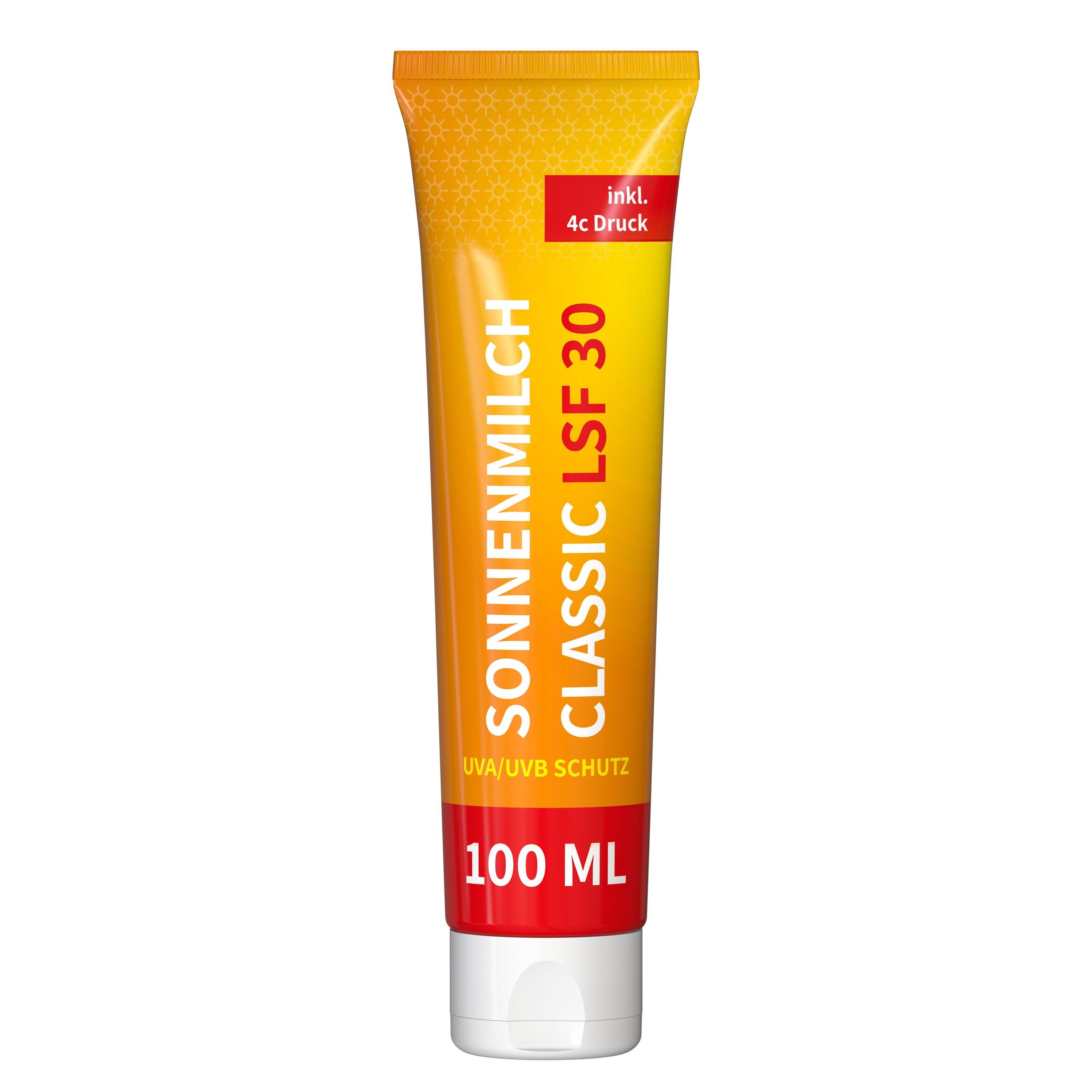 100 ml Tube Sonnenmilch LSF 30 FullbodyPrint-279