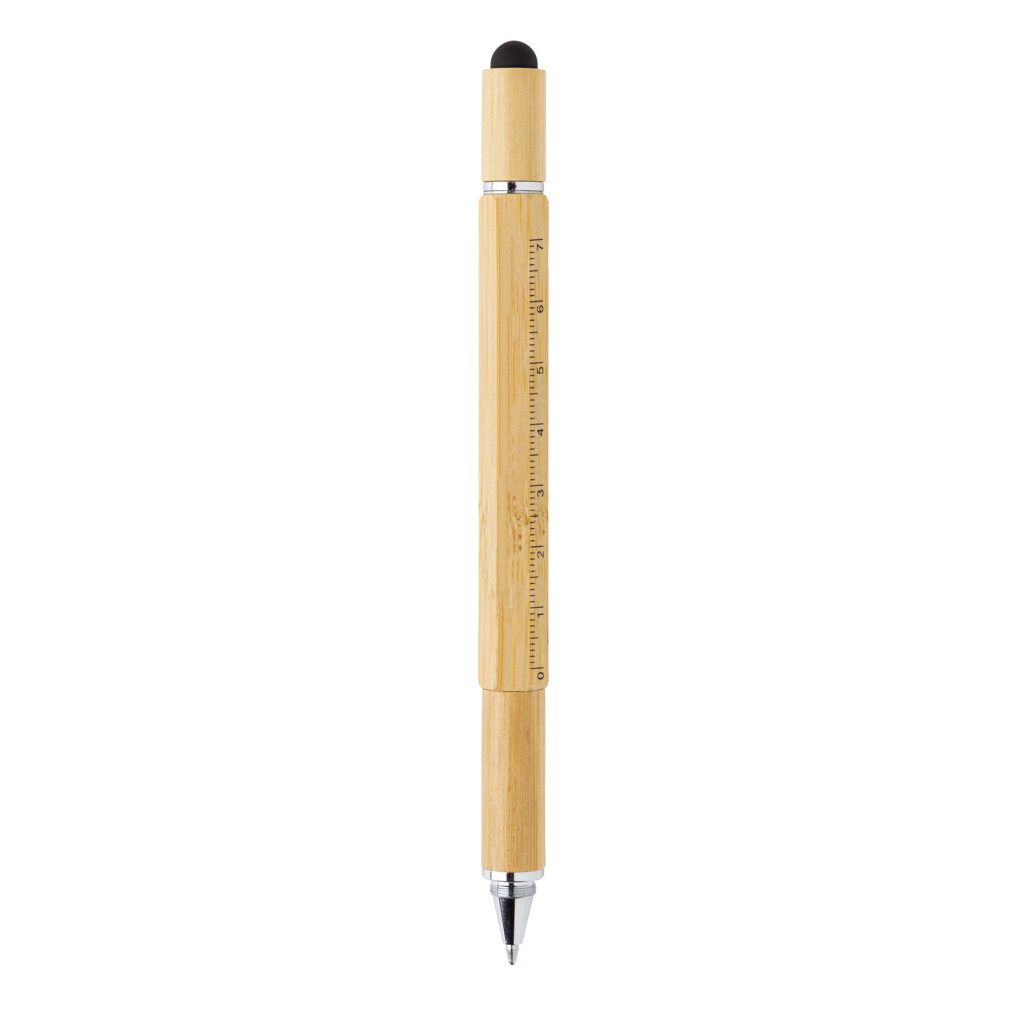 5-in-1 Bambus Tool-Stift - braun-635