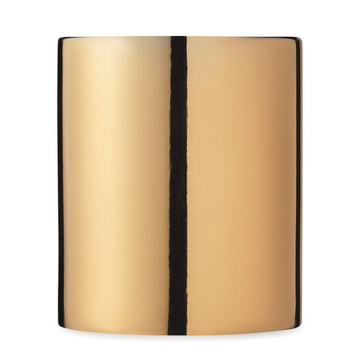 Keramikbecher metallic 300 ml HOLLY - golden-767