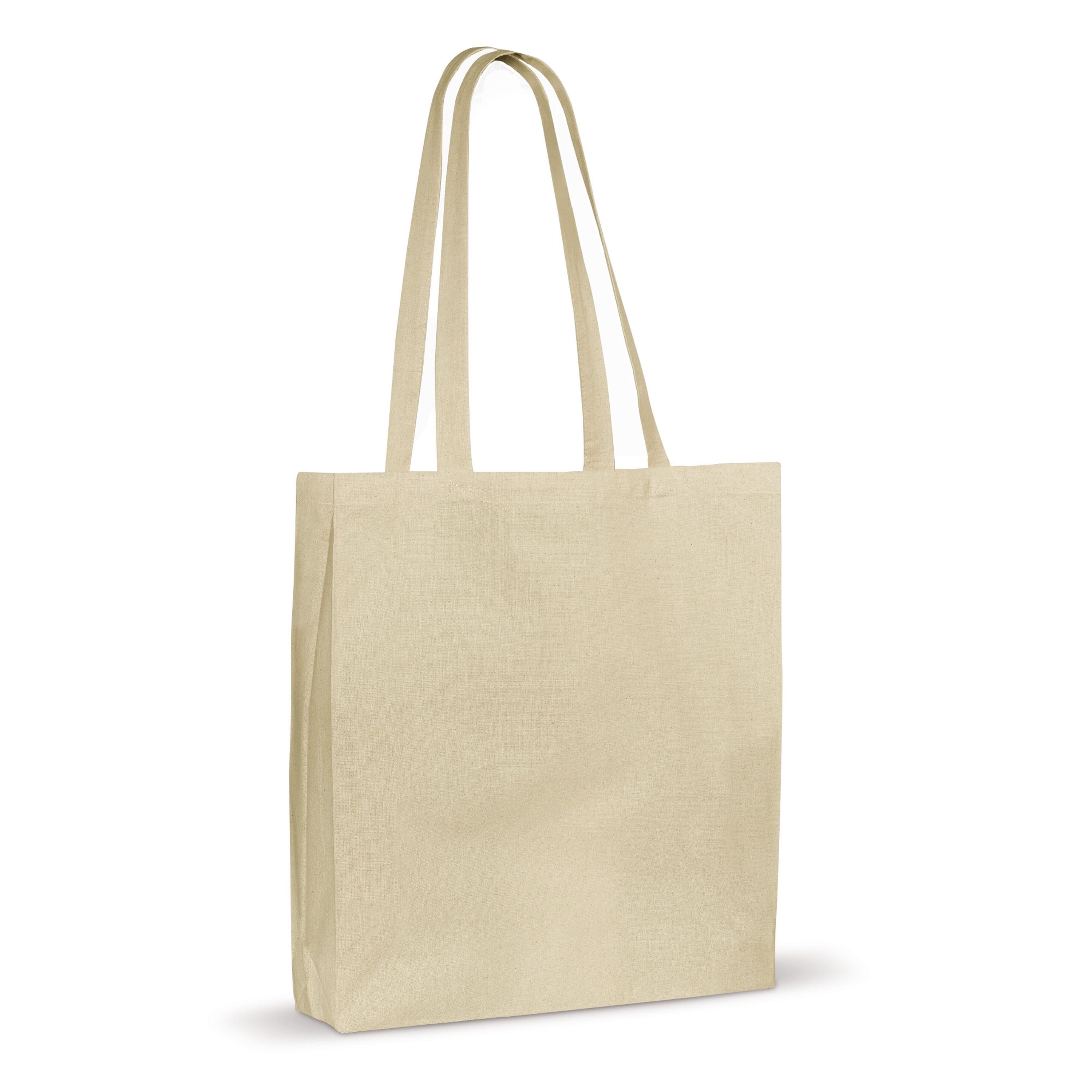 Umhängetasche Baumwolle OEKO-TEX® 140g/m² 38x10x42cm - natur-160