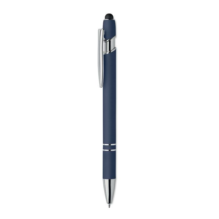 Druckkugelschreiber mit Stylus SIPARO - marineblau-890